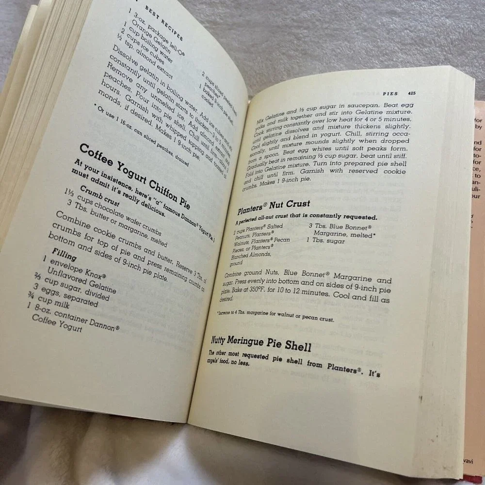 Best Recipes‎ from the Backs of Boxes, Bottles, Cans and Jars Ceil Dyer 1989 VTG